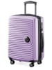 Hauptstadtkoffer Mitte - Kofferset 3 Trolleys Erweiterung Hartschale Gepäck-Set in Flieder