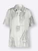 creation L Bluse in weiß-grau