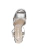 Tamaris Sandalette in silber