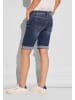 Street One Casual Fit Jeans Shorts in Blau