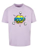 Merchcode Merchcode T-Shirts in lilac