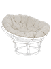 Beliani Indoor-Sitzkissen SALVO/ ORVIETO in Beige - (W) 127 x (H) 10 x (L) 127 cm
