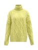 Sookie Damen Rollkragenpullover in LIMETTE