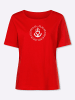 Sieh an! Kurzarm-Shirt in rot