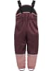 Normani Outdoor Sports Kinder Regenhose mit Hosenträgern in Bordeaux