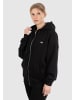 SMILODOX Zip Hoodie Eda in Schwarz