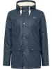 ICEBOUND Regenjacke Mit Teddyfutter in Marine