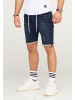 behype Jeans-Shorts MAKAY in Dark Blue