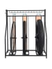 relaxdays Fahrradständer in Schwarz  - (B)91 x (H)103,5 x (T)55 cm