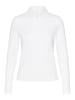 Cream Langarm-Bluse CRRibba Slim fit in Snow White