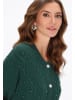 faina Women Cardigan in emerald
