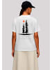 F4NT4STIC T-Shirt Escape Discover the World Pinetree in off-white