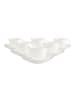 Villeroy & Boch 6er Set Kaffeetassen mit Untertassen Anmut Platinum No.1 in 150 ml in weiß