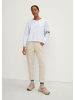 comma CI Sweatshirt langarm in Weiß