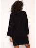 SASSYCLASSY Ultra Oversize Strickkleid in Schwarz