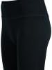 Hummel Sportleggings "Hiit Seamless Flare Tights" in Schwarz