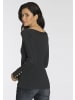Melrose Strickpullover in schwarz