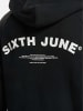 Sixth June Sixth June Sixth June Curved Hoodie in black