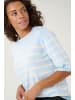 CULTURE Strickpullover CUannemette Relaxed fit in Cashmere Blue Stripe