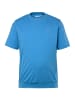 Men Plus Kurzarm T-Shirt in himmelblau