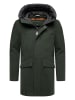 STONE HARBOUR Kurzmantel Fenroos XX in Dark Olive