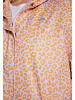 Schmuddelwedda Plus Size Regenjacke in Pastelllavendel Orange Leo