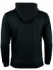 GUGGEN MOUNTAIN Kapuzenpullover Fleece Hoodie in Schwarz