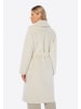 Wittchen Wendbarer Damenmantel mit Gürtel in Light Beige