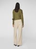 Vila Wide Leg Hose in Sandshell