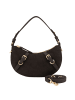 Les Visionnaires Enya Schultertasche Leder 26 cm in chocolate brown