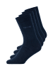 SNOCKS Business Socken aus Bio-Baumwolle Blau 4 Paar