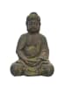 MARELIDA Meditierender Buddha Gartendeko H: 30,5cm in natur