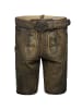 Stockerpoint Lederhose Bertram in dunkelbraun