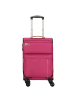 D&N Travel Line 6754 4-Rollen Kabinentrolley 55 cm in pink