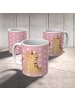 Mr. & Mrs. Panda Kaffeetasse Einhorn Katze ohne Spruch in Rot Pastell