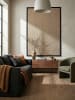 KADIMA DESIGN Jute-Teppich Naturfaser TRENT Geometrisch Boho Wohnzimmer in Braun-Schwarz