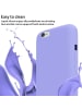 cadorabo Handykette für Apple iPhone 6 / 6S Hülle in LIQUID HELL LILA