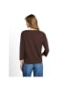 Tom Tailor Langarmshirt in java dark brown