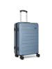 Worldpack New York 2.0 4 Rollen Trolley M 67 cm blue-metallic