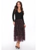 faina Women Skirt in burgundy
