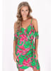 IZIA Women Top in green pink