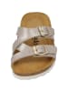 Palado Pantoletten Arrila in Beige Metallic