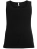 sheego Tanktop in schwarz
