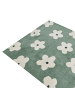 Beliani Kurzflor MOKHVA in Grün/Weiß - (W) 160 x (L) 230 cm