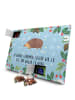 Mr. & Mrs. Panda Tee Adventskalender Igel Herzen mit Spruch in Eisblau