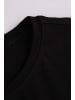 Coccodrillo T-Shirt mit kurzen Ärmeln in schwarz