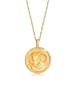 Elli Halskette 925 Sterling Silber Sternzeichen, Sternzeichen - Widder in Gold