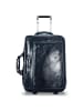 Piquadro Blue Square 2-Rollen Businesstrolley Leder 51 cm Laptopfach in night blue