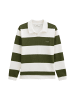 Marc O'Polo DENIM Polo-Sweatshirt relaxed in Dark Green