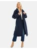 Threadbare Wollmantel THB Sunflower formal coat in blau-schwarz